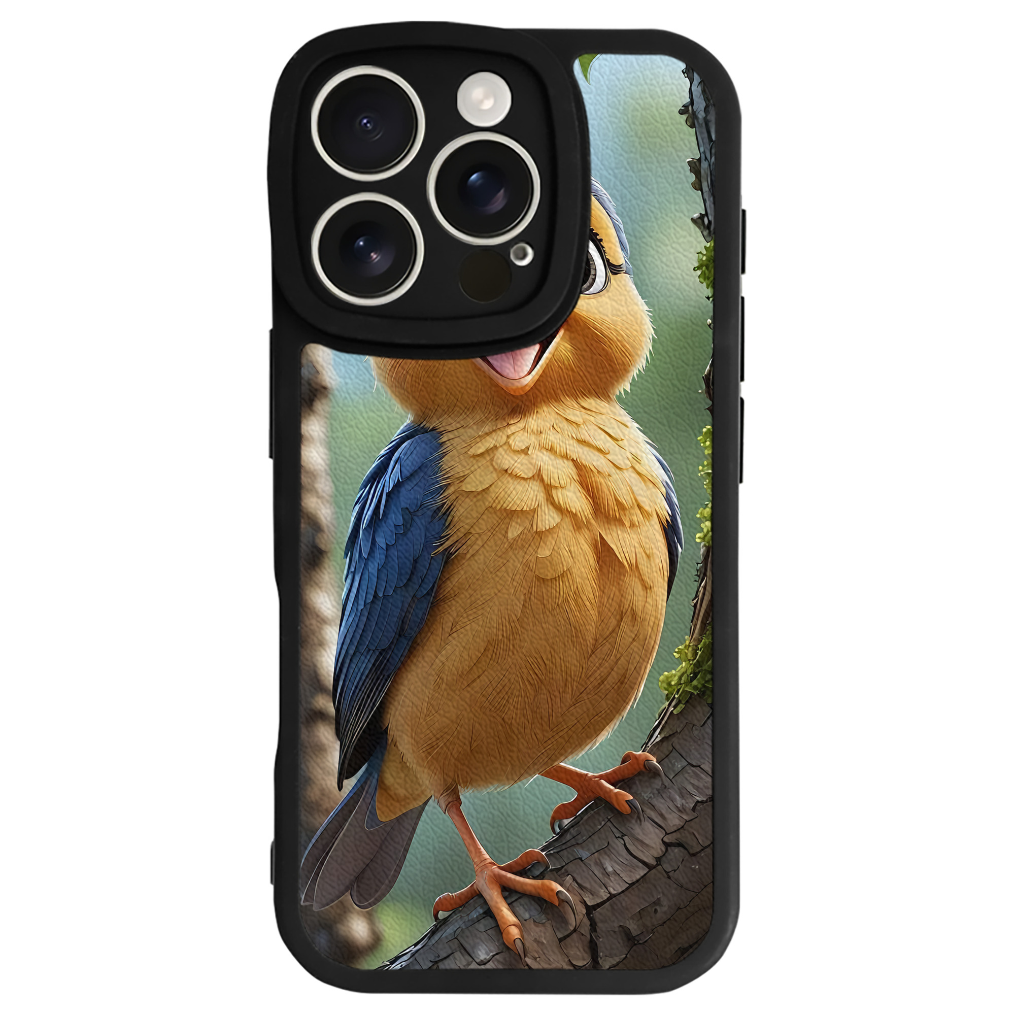（画像用） Angry Birds アングリーバード 【iPhone 16シリーズ対応】シリコンスマホケース（レザー調） 材質：シリコン